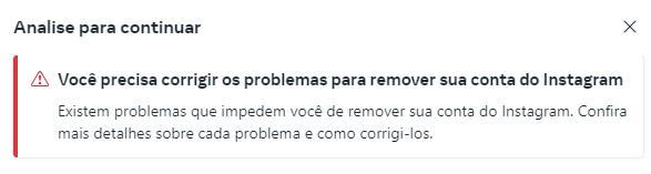 erro remover instagram 1