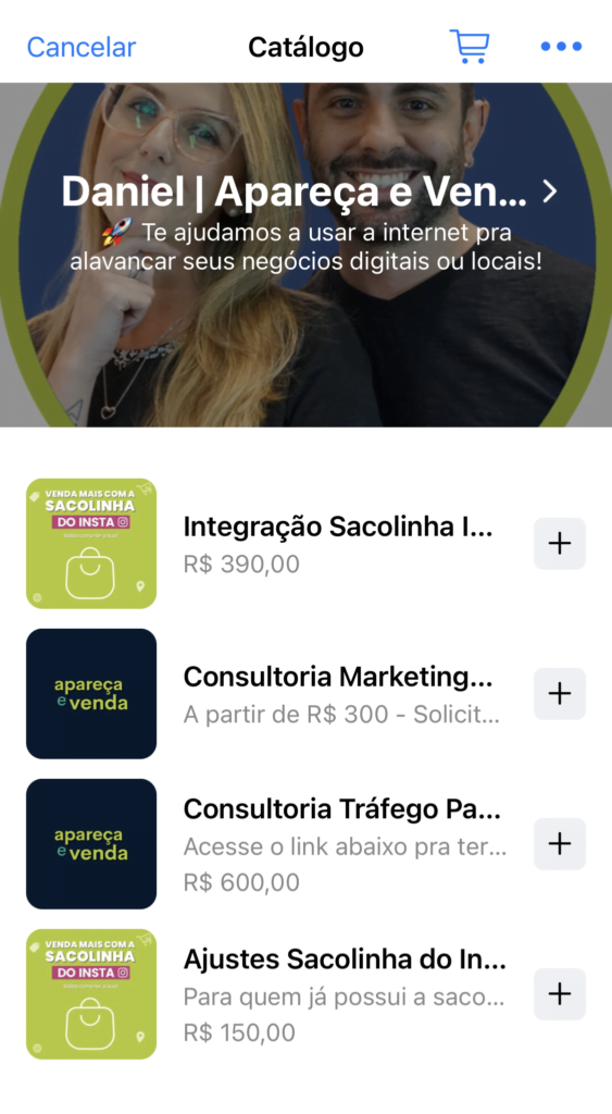 whatsapp business pedido catalogo 2