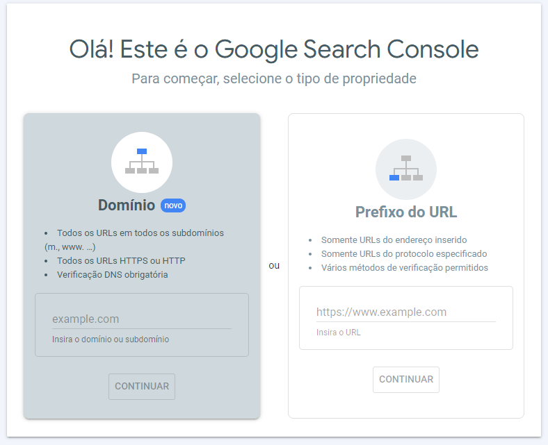 google search console