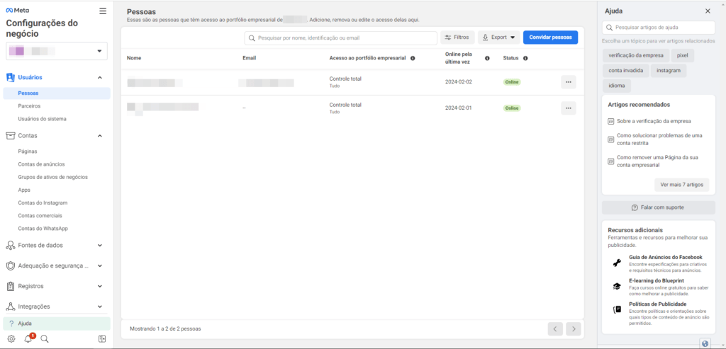 Fixing failed to claim the Instagram Account in Business Manager - Solutions suporte meta ads bm 1
