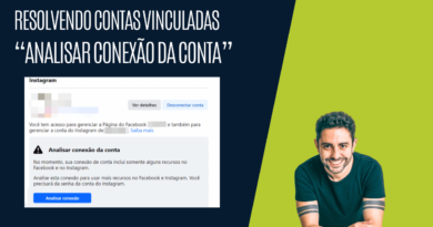 Resolvendo - Analisar conexão da conta entre página e Instagram