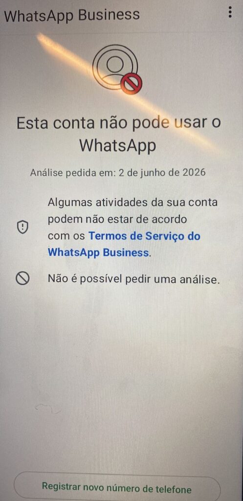 bloqueio whatsapp
