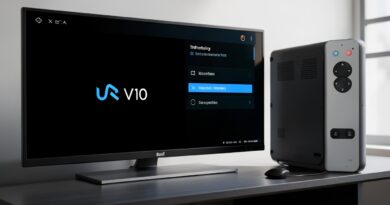 tela preta ou logo congelado no unit tv v10 como restaurar o launcher